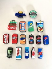 Novelty Drinks Soda Alcohol Coke Pepsi Red Bull Shoe Charm Jibbitz For Crocs