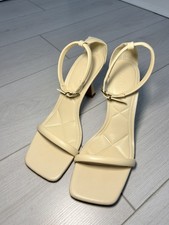 Zara Leather High Heel Sandals