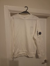 C.P. Company White Sweatshirt