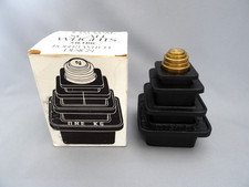 Vintage Victor Scale Weights by Robert Welch Cast Iron & Brass - Metric