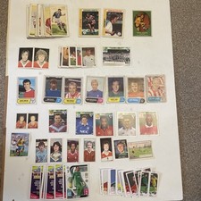 CHIX Bubble Gum Famous Footballers No1 Series full set & other football related 