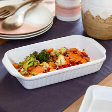 White Ceramic 30cm Rectangular