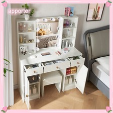 UK Corner Dressing Table Set