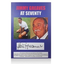 Jimmy Greaves Signed Book