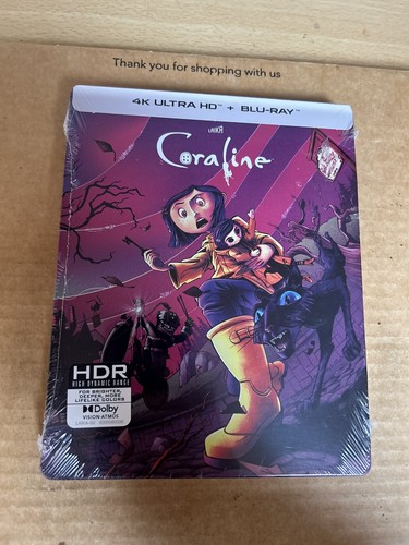 Coraline uhd blu - (2009),