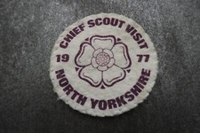 N Yorks 1977 Chief Scout Visit