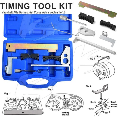 Engine timing locking tool - locking, kit