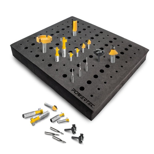 Powertec router bit storage - powertec,