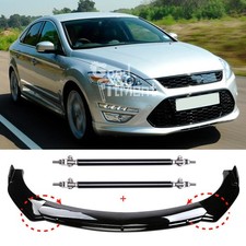 Glossy Black Front Bumper Lip