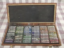 Rowney Finest Artists Pastel Set 72 Assorted Colours, Barely Used.