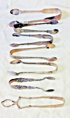 Job lot seven old silver - job,