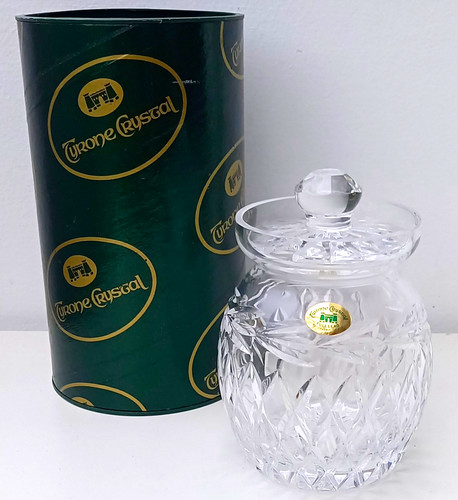 Vintage boxed tyrone crystal - vintage,