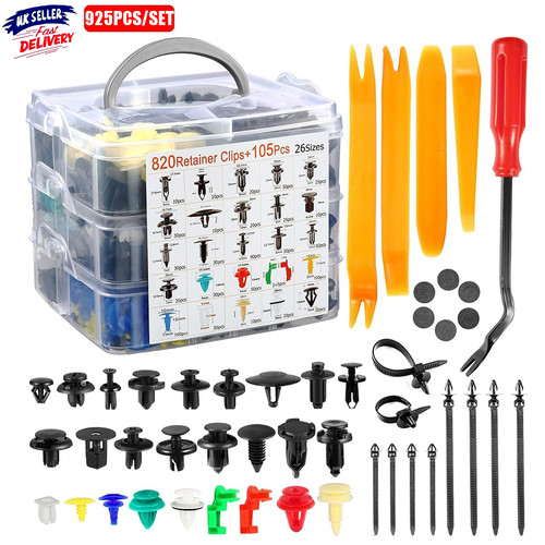 925pcs car plastic trim clips - trim,