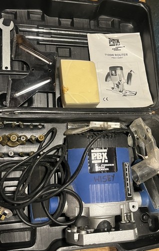 Pbx electric router 1100w - router, 1/2"