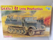 Dragon 6562 Sd. Kfz.7 8t Halftrack Late Production Half Track Model German WW2