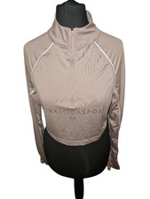 Pink Soda Sport 1/4 Zip Crop