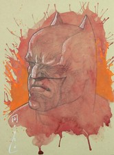 Batman Portrait Painting -
