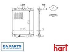 Radiator, engine cooling for