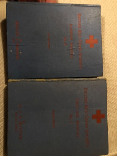 British red cross 1930s - red,
