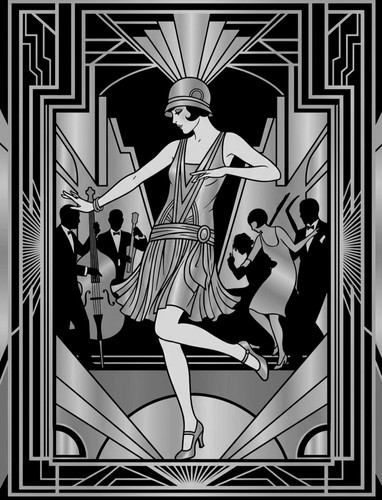 Art deco 1920s - dancer, berlin
