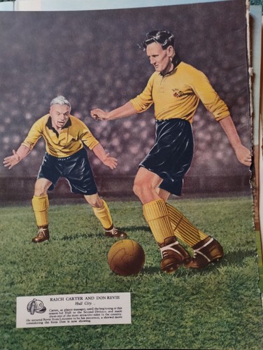 Sk217 ephemera 1950s football - ephemera,