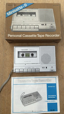 Vintage Realistic Minisette 9 Personal Cassette Tape Recorder Boxed Fully Works