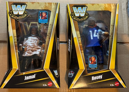 Mattel wwe elite legends rosey - elite,