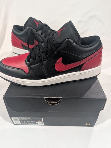 Nike air jordan low - 1, bred