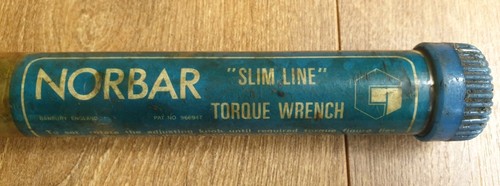 Norbar slim line torque wrench - line,