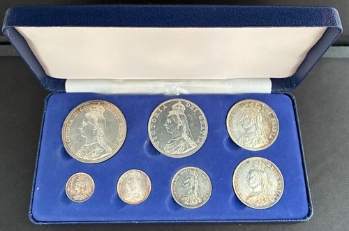 1887 silver currency set - silver,