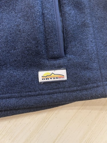 Two orvis fleece vests - orvis, size