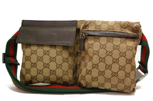 Gucci canvas monogram waist - gucci,