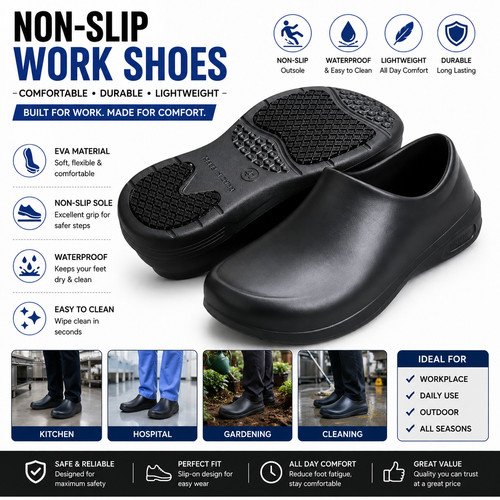 Non slip chef shoes - men, women