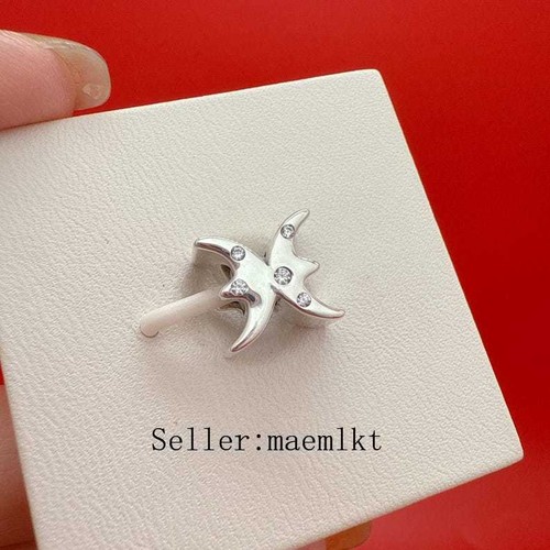 Sparkling pisces zodiac charm - pisces,