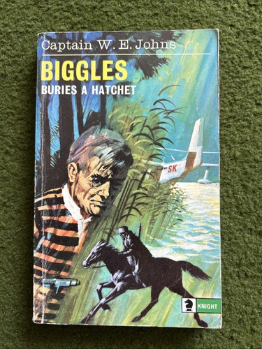 Biggles buries hatchet - buries,
