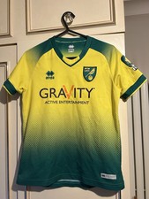 Norwich City Kids Football Shirt - size 36