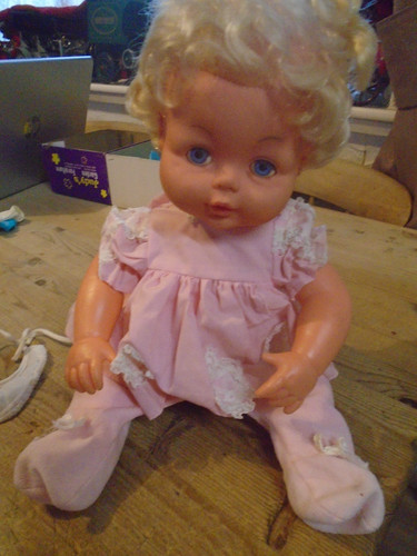 Vintage 1970 baby doll - baby,
