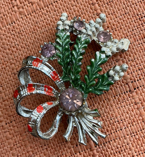 Vintage scottish lucky heather - lucky,