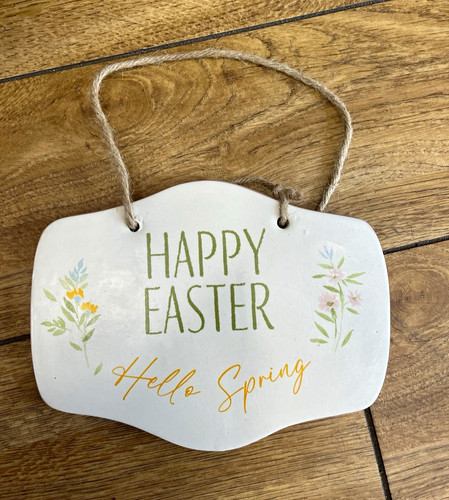 Happy easter hello - happy,