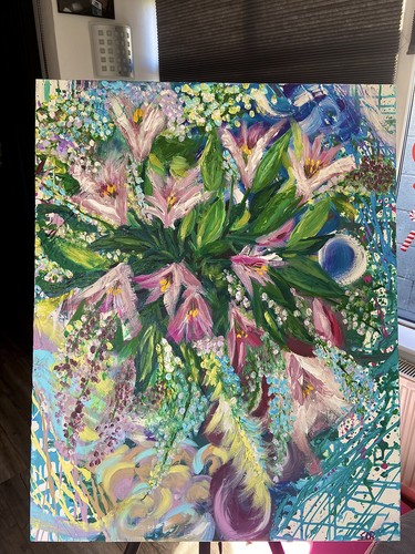 Original painting signed - original,