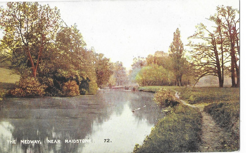 Postcard the river medway - -,