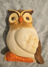 Large Ceramic Pottery Owl