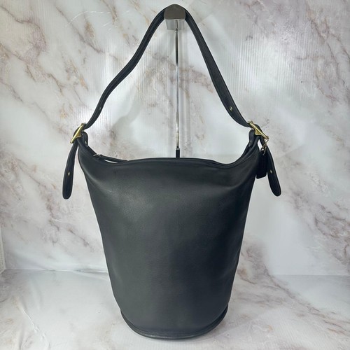 Coach vintage leather bucket - vintage,