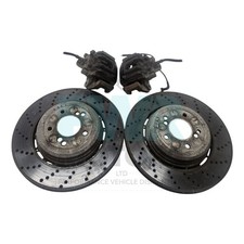BMW E60 E63 E64 M5 M6 Rear Brake Kit Calipers & Discs Set 12282807