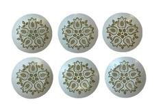 J&G Meakin Tulip Time Side Dessert Plates x6 ? Vintage MCM   7” / 18cm?Retro