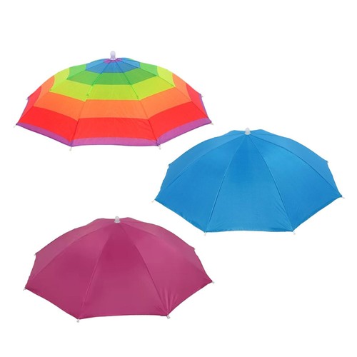 Hands free umbrella - umbrella, hat