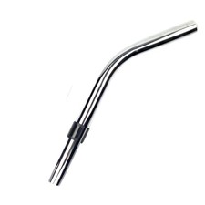 32mm Chrome Bent Tube End Rod