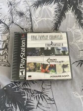 Sony PS1 Final Fantasy Chronicles Final Fantasy 4 Chrono Trigger NTSC U/C
