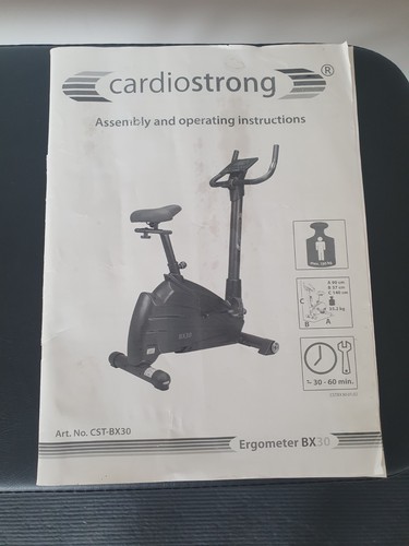 Used exercise bike home gym - used,