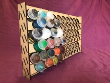Hobby Paint rack for Games Workshop Citadel paints. 60 pot, wall mountable
